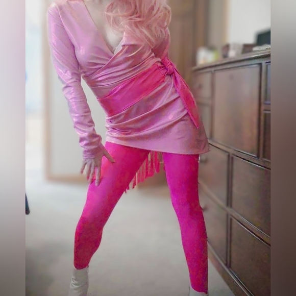 Jem Costume Jem & the Holograms cosplay, handmade, size s/m OOAK - Picture 2 of 6